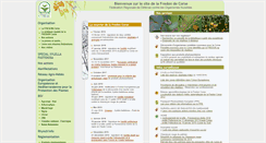 Desktop Screenshot of fredon-corse.com